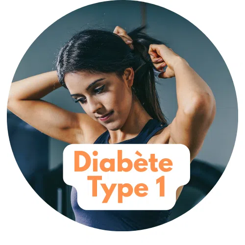 Femme sportive symbolisant la gestion du diabète de type 1
